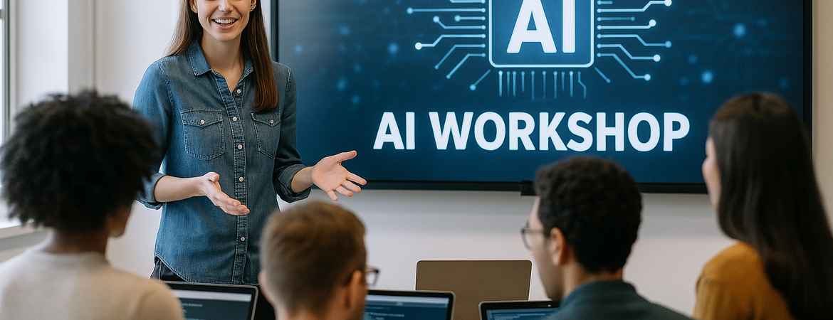 AI workshop banner