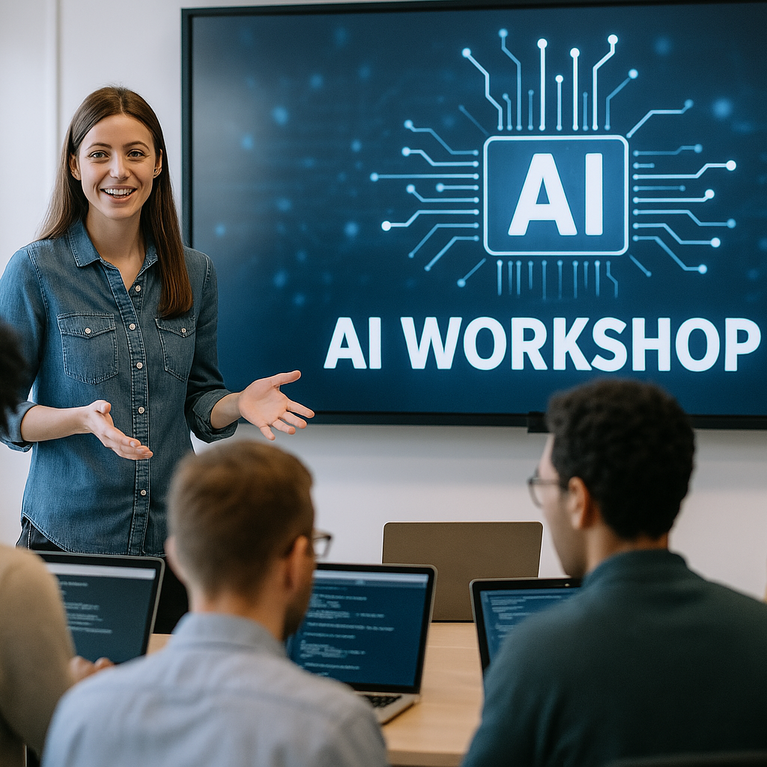 AI workshop banner